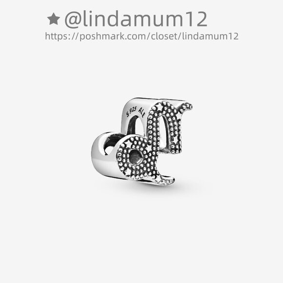 Pandora Sparkling Capricorn Zodiac Charm - Picture 2 of 4